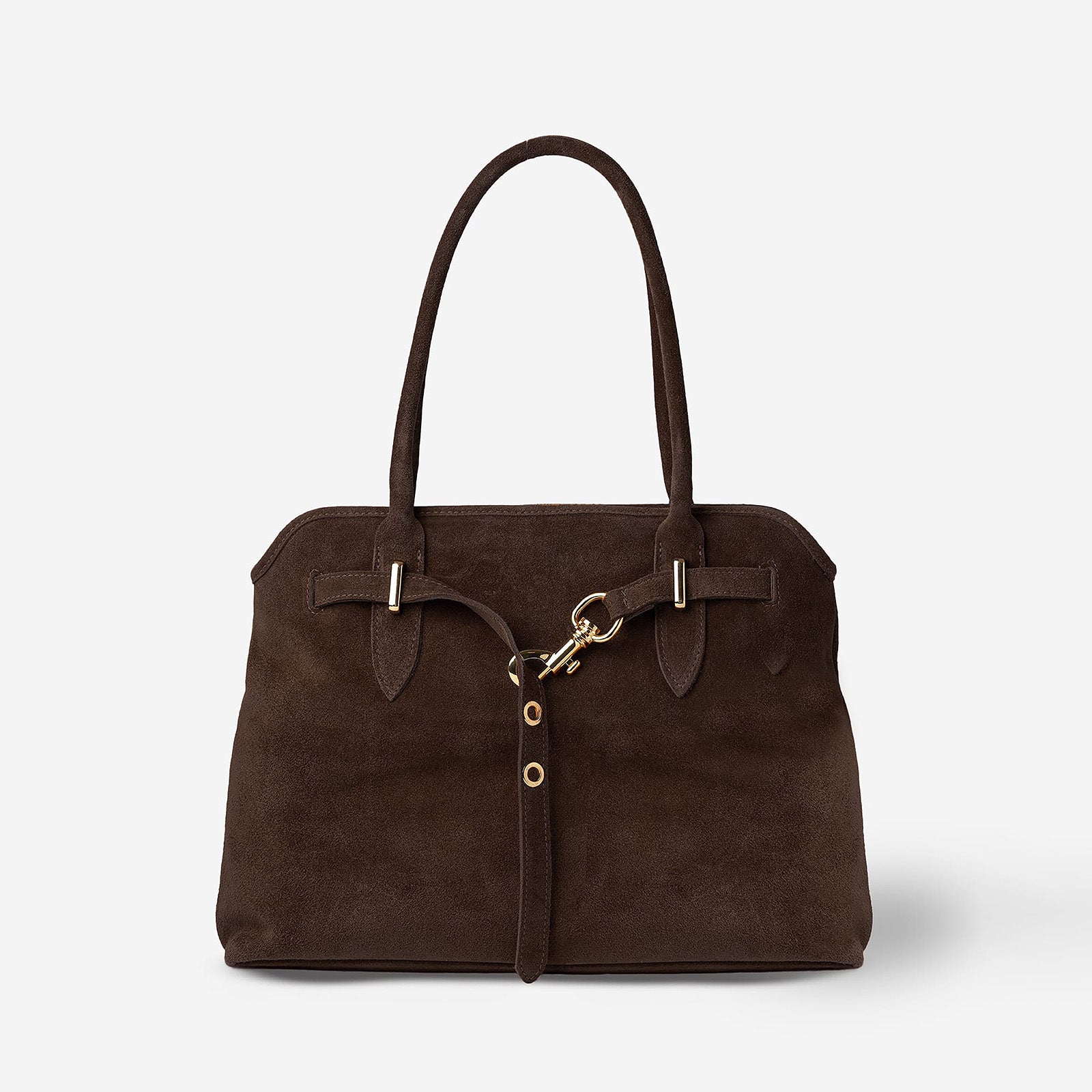 Borsa MIA Pelle Suede Testa di Moro