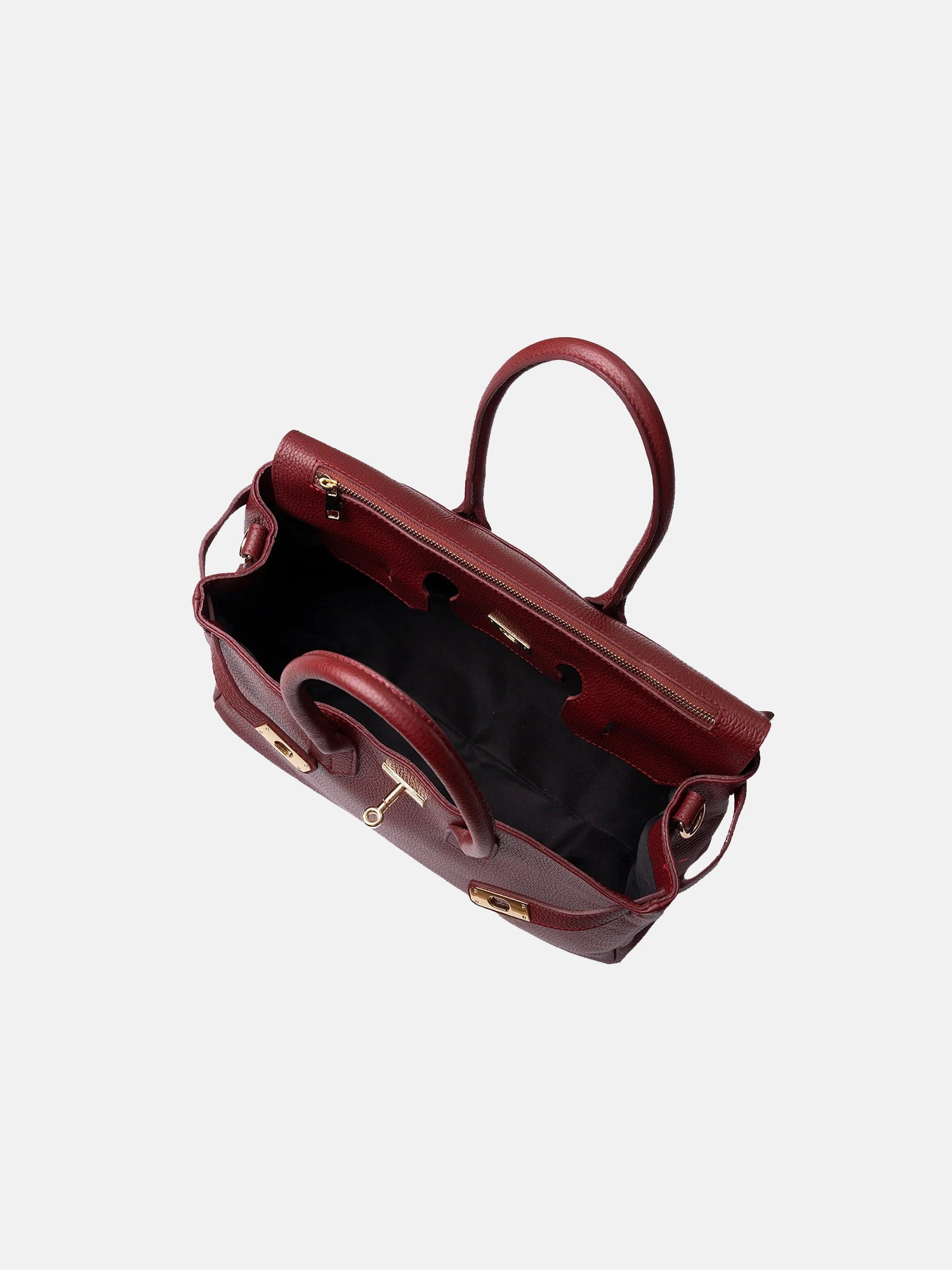 SOFT BIRKIMAD 40 Pelle Bordeaux