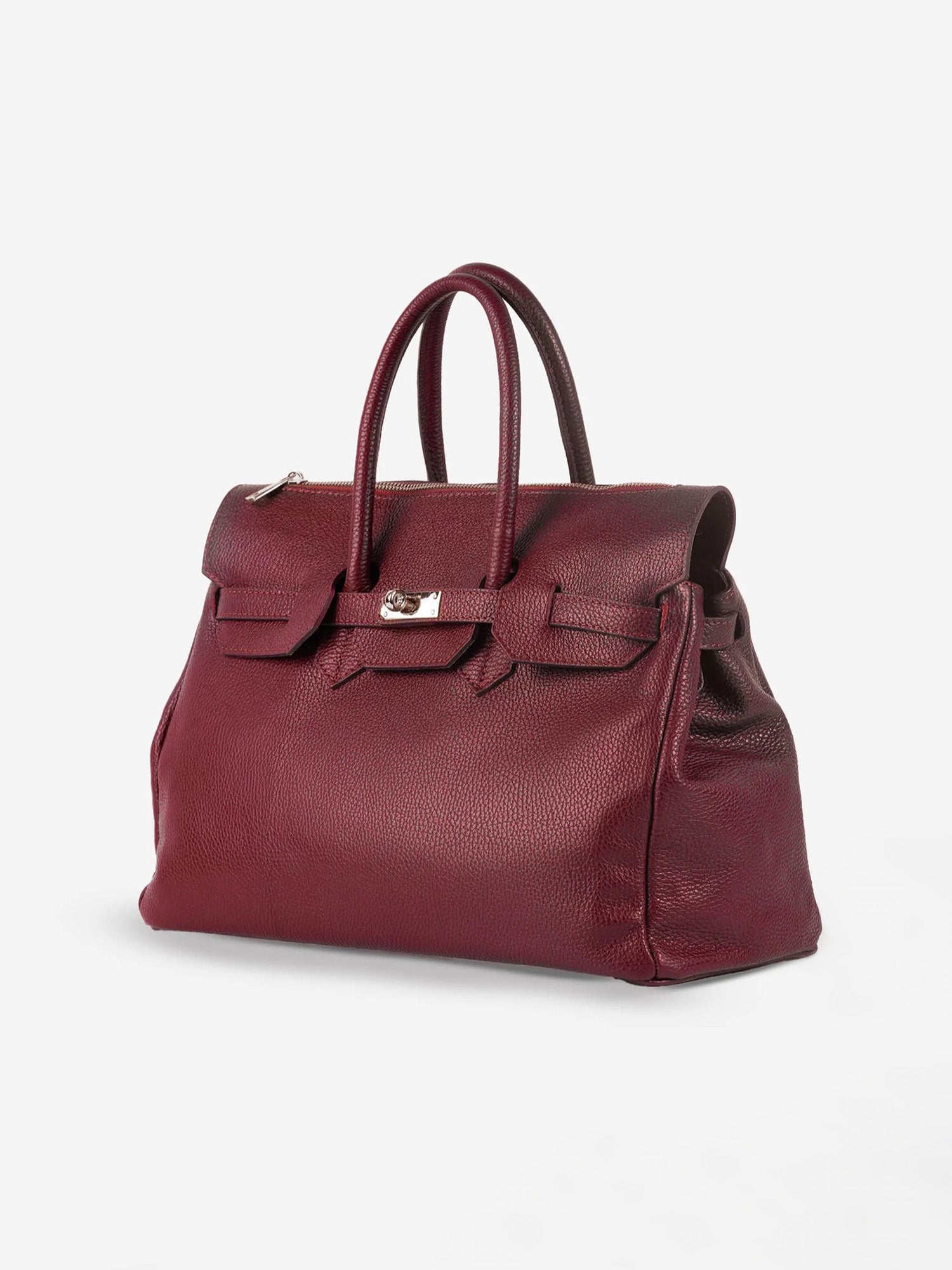 SOFT BIRKIMAD 40 Pelle Bordeaux