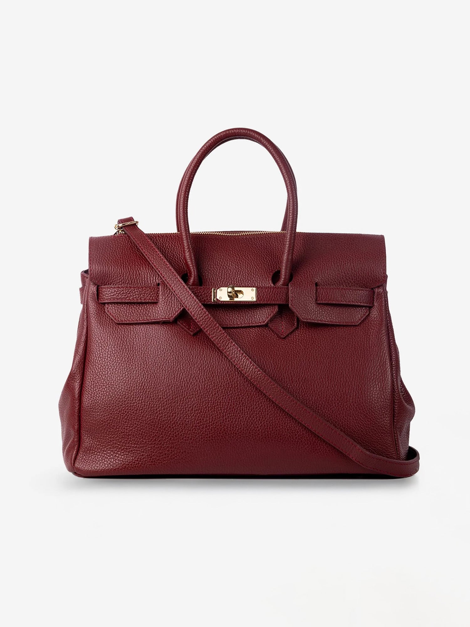 SOFT BIRKIMAD 40 Pelle Bordeaux