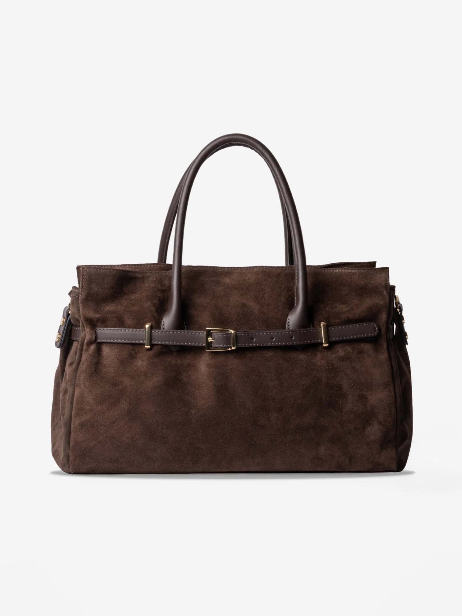 BELLUCCI LEATHER SUEDE DARK MOKA