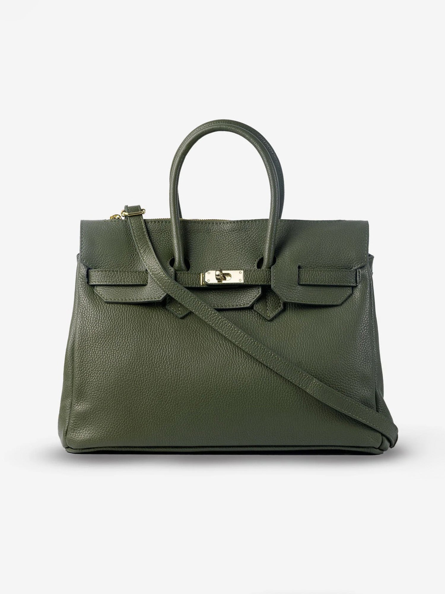 SOFT BIRKIMAD 40 Pelle Verde Oliva