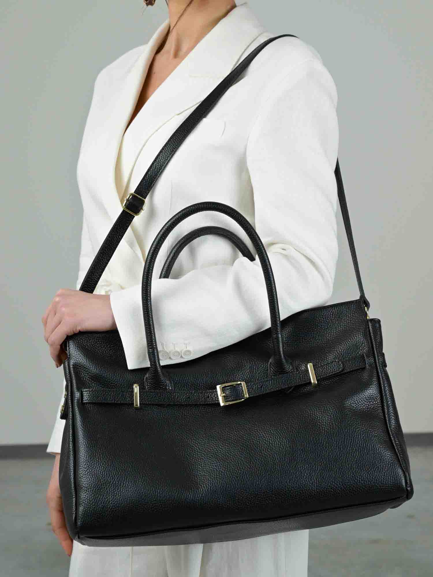 BELLUCCI Black Leather