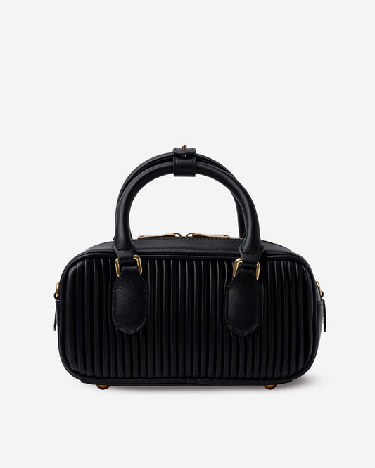 BAULETTO LOLA Pelle Nappa Nero