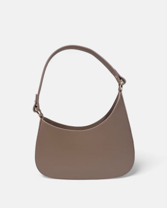 MOON en cuir Taupe