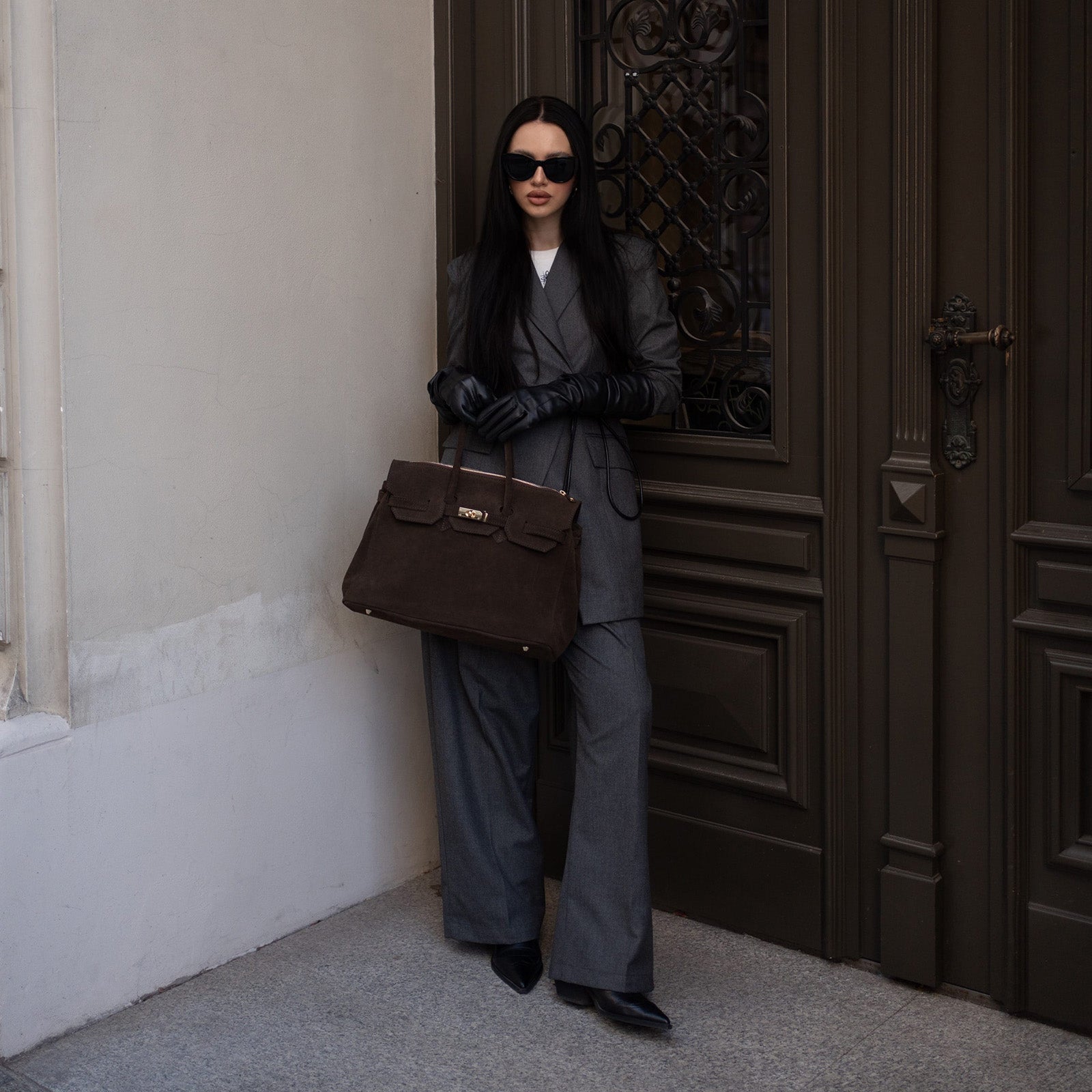BIRKIMAD SUEDE Dark Moka
