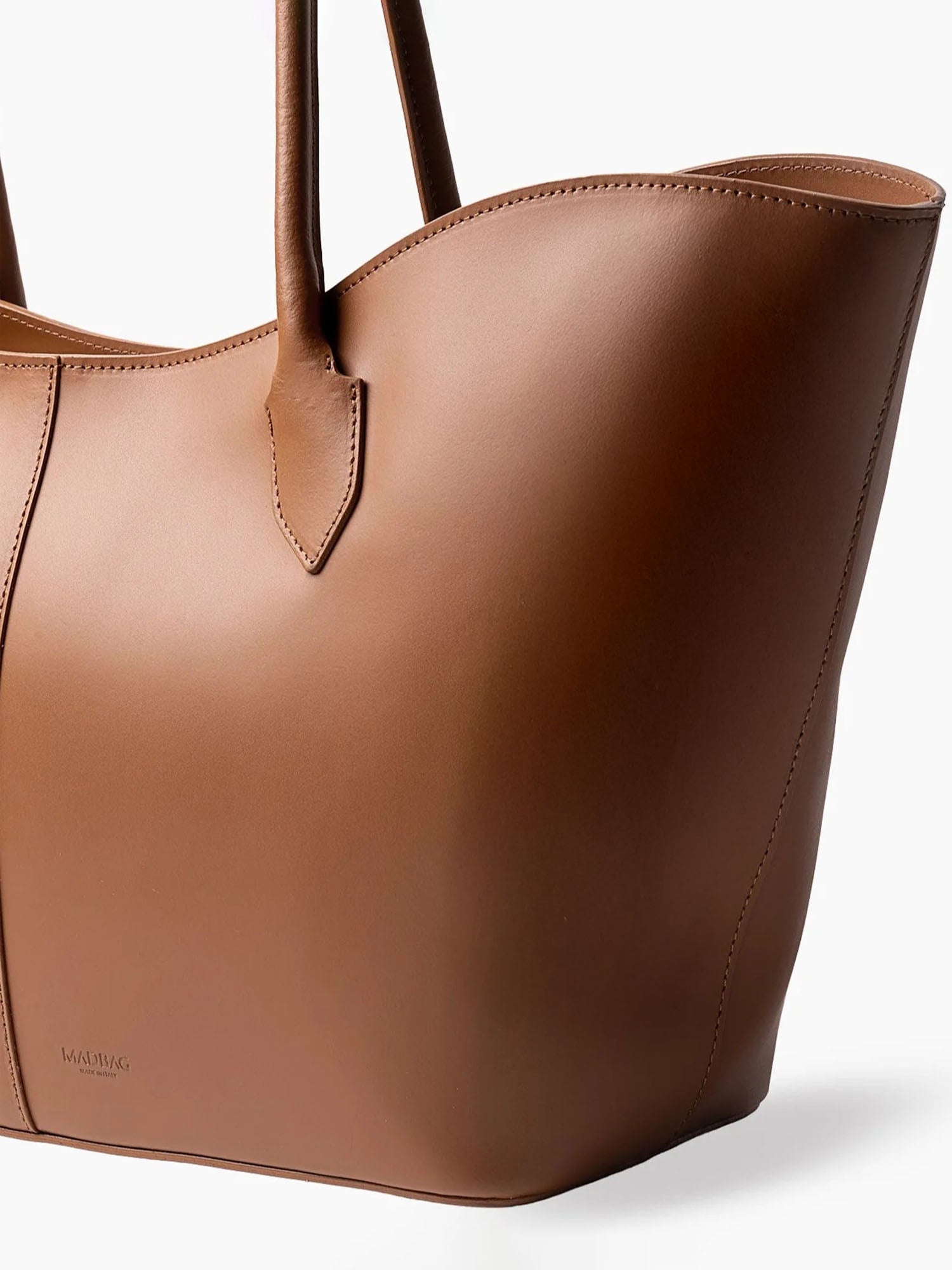 LOREN MAXI PELLE CALFSKIN CAMEL