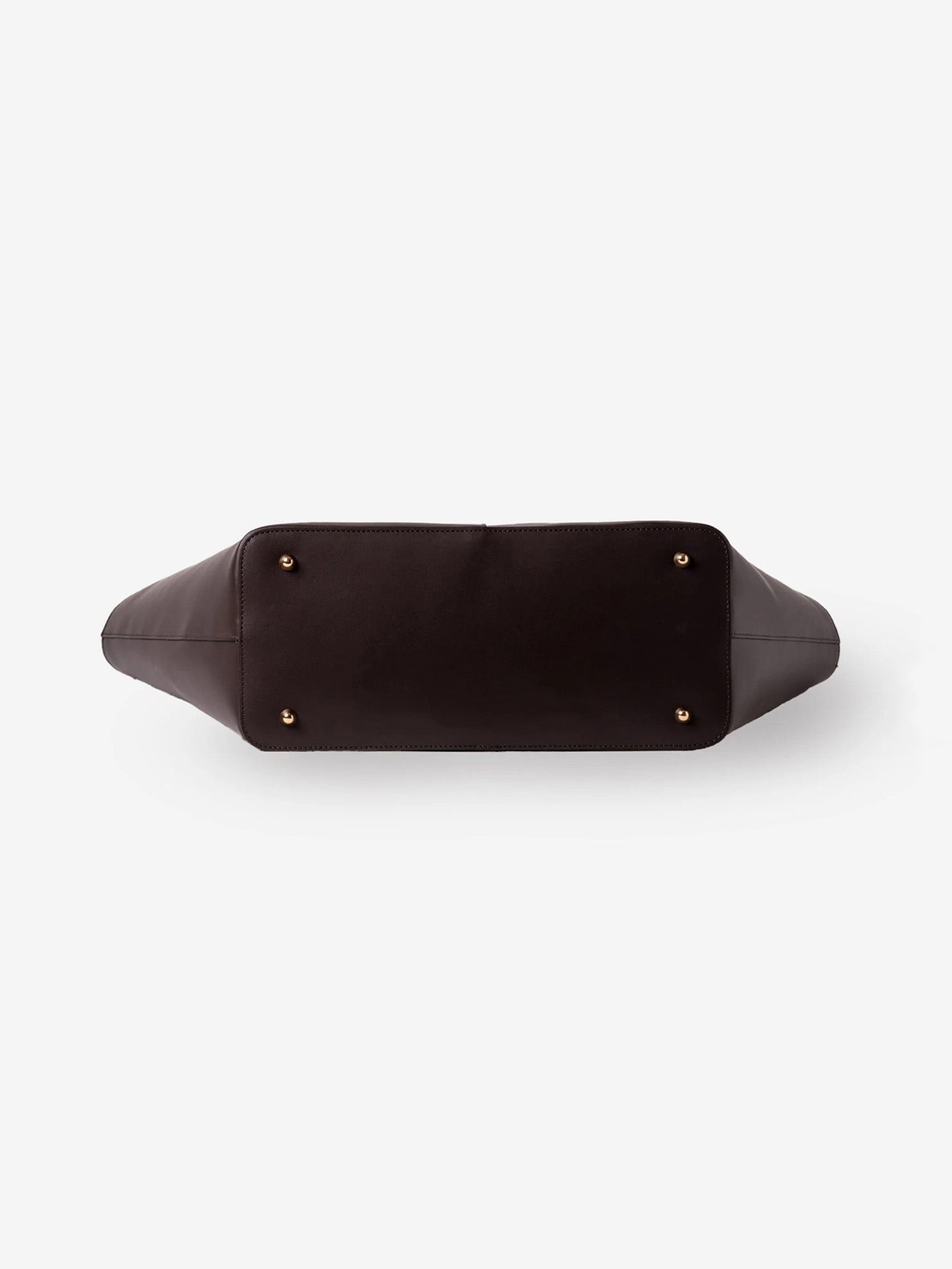 LOREN MAXI PELLE CALFSKIN DEEP BROWN