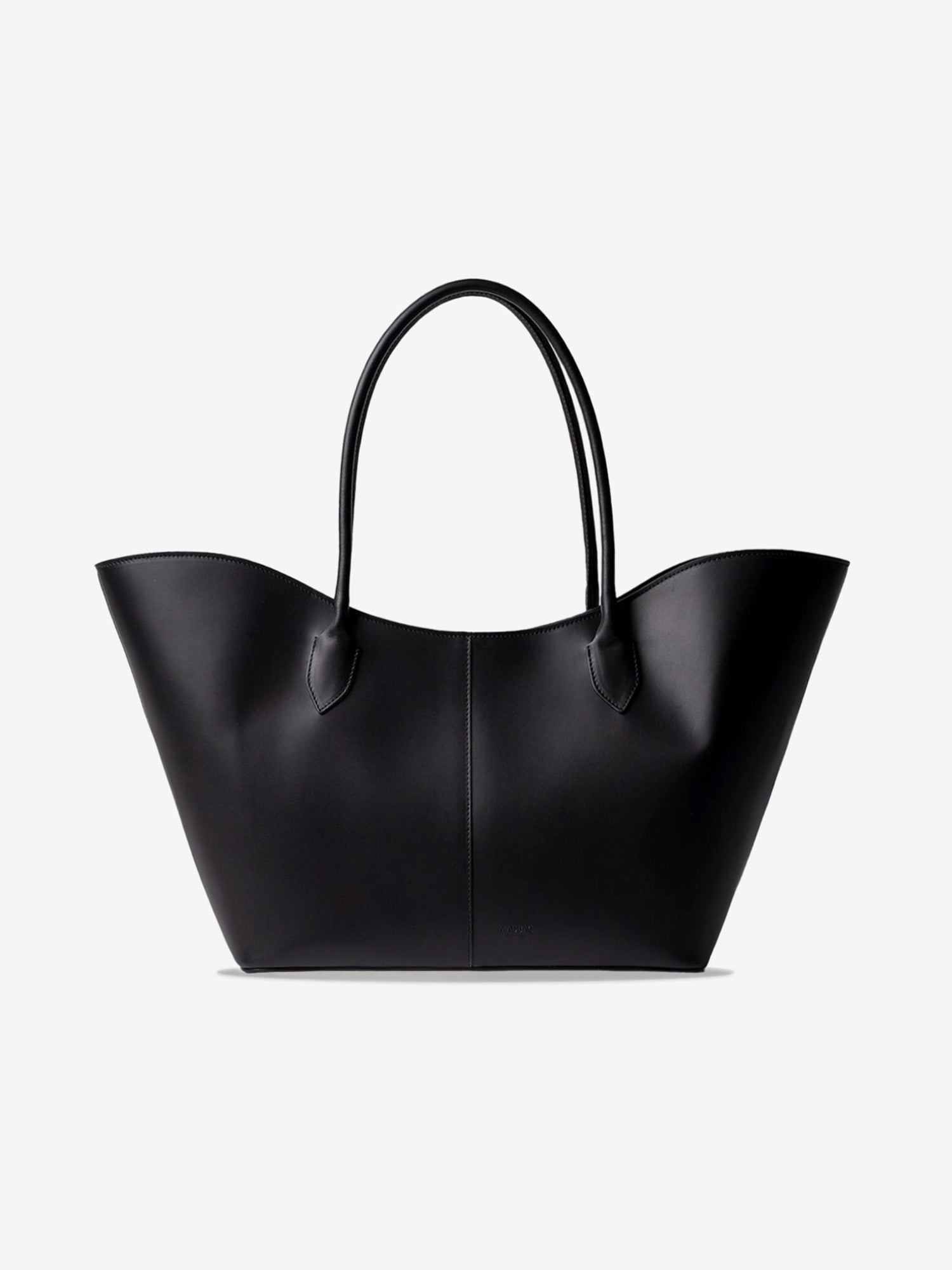 LOREN MAXI PELLE CALFSKIN JET BLACK