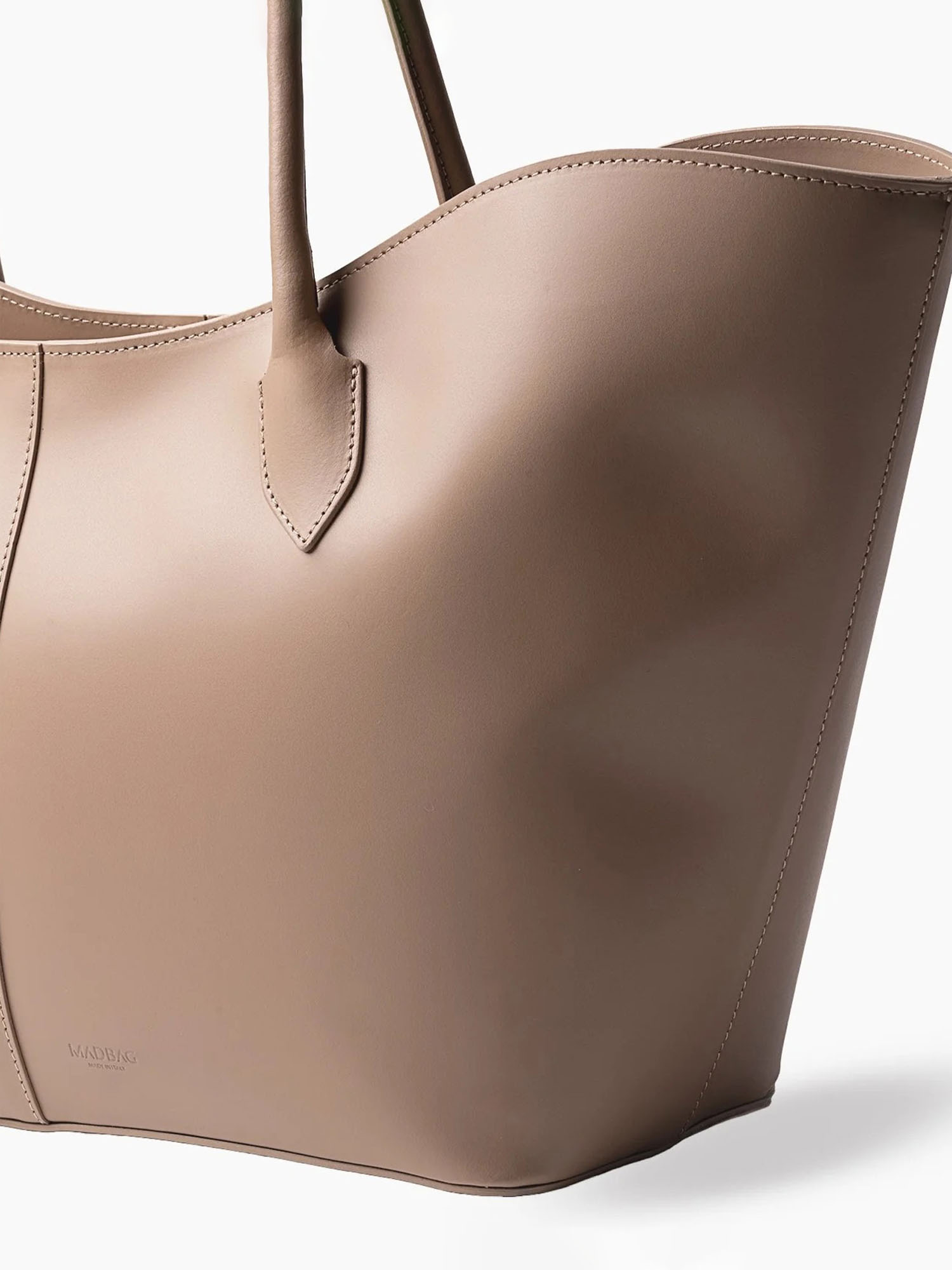 LOREN MAXI PELLE CALFSKIN MISTY BEIGE