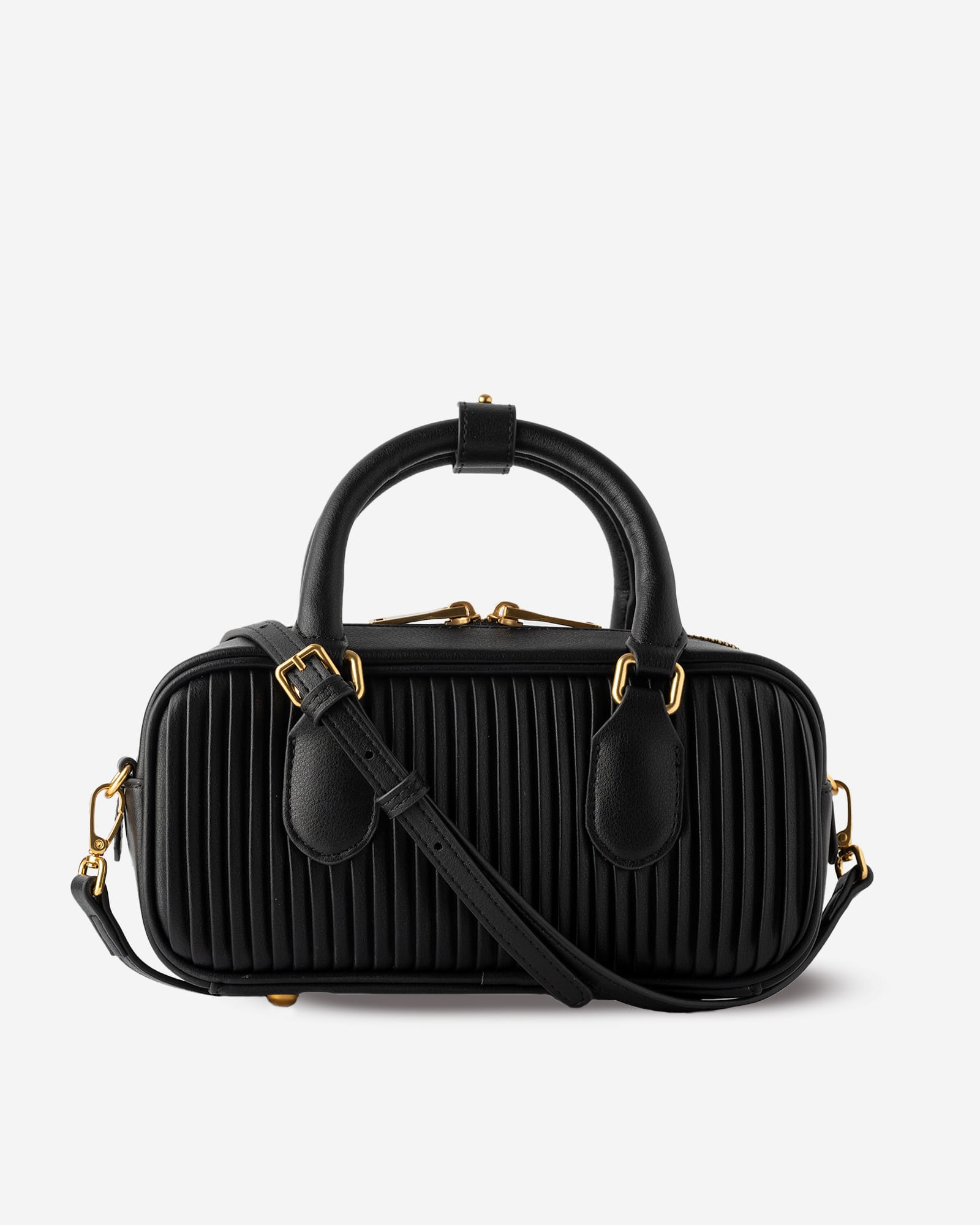 BAULETTO LOLA Pelle Nappa Nero